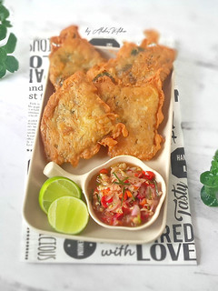 Foto resep Telur Dadar Bayam Crispy Sambal Matah