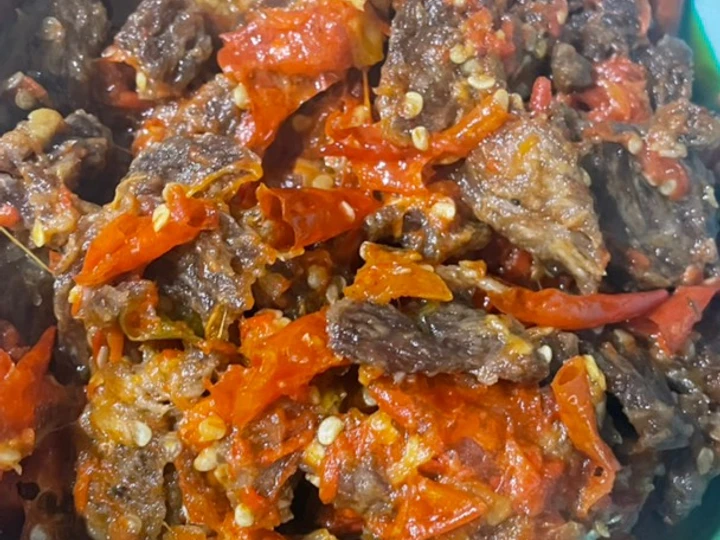 Cara Mudah Membikin Resep Dendeng Balado yang Bikin Ngiler Anti Ribet, Uenak Banget