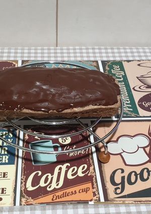 Una foto de Bizcocho de avena fit