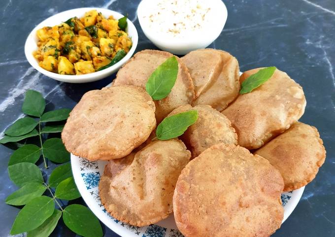 राजगिरा फलाहारी पुरी (Rajgira Farali Puri recipe in Hindi) रेसिपी बनाने की  विधि in Hindi by Asmita Rupani - Cookpad