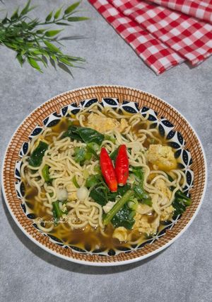 Foto resep Mie Kuah Telur Sederhana
