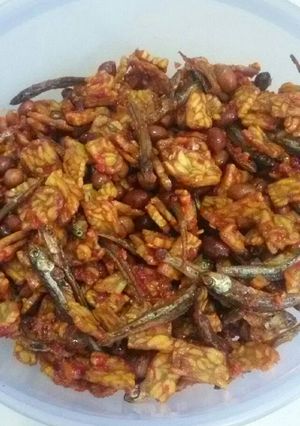 Foto resep Kering Tempe Teri Kacang