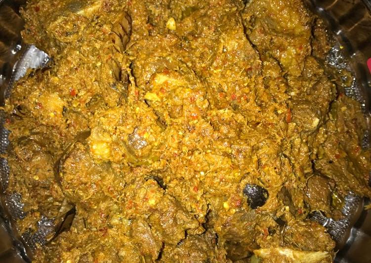 Rendang iga sapi