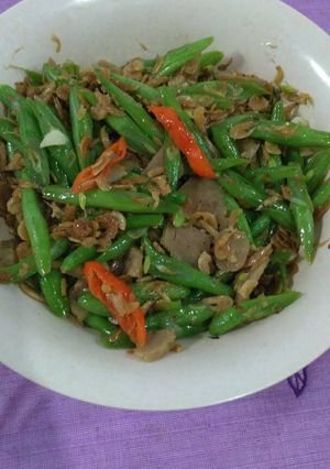 Foto resep Oseng Buncis Udang Rebon