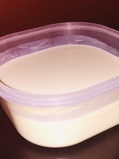 A picture of Homemade yogurt.