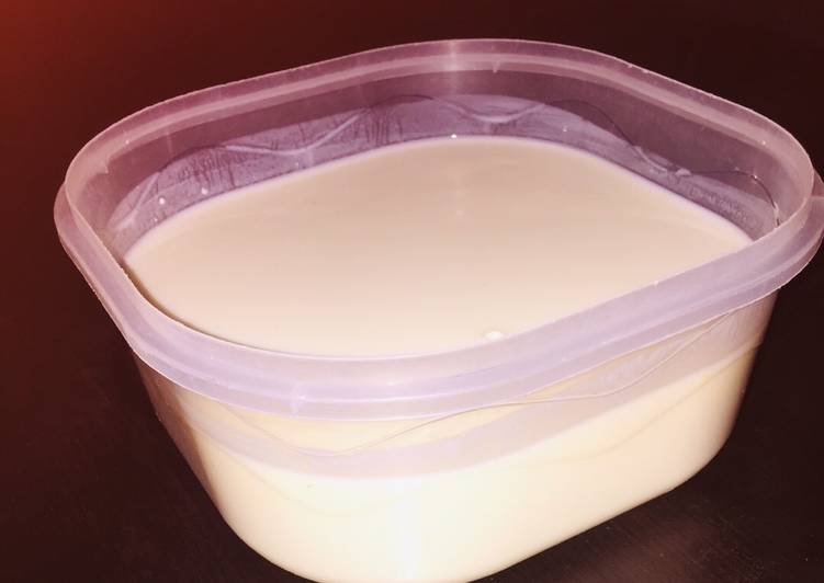 Homemade yogurt