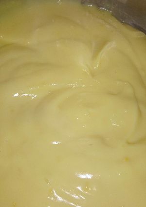 Una foto de Crema pastelera