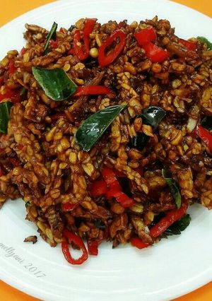 Foto resep Kering tempe pedas manis