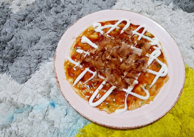 Cara Gampang Membuat Okonomiyaki, Enak
