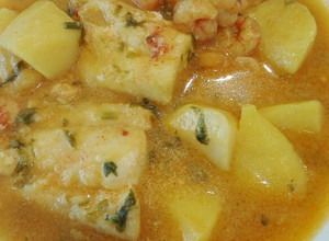 Foto principal de Bacalao con gambas 🍤 & patatas