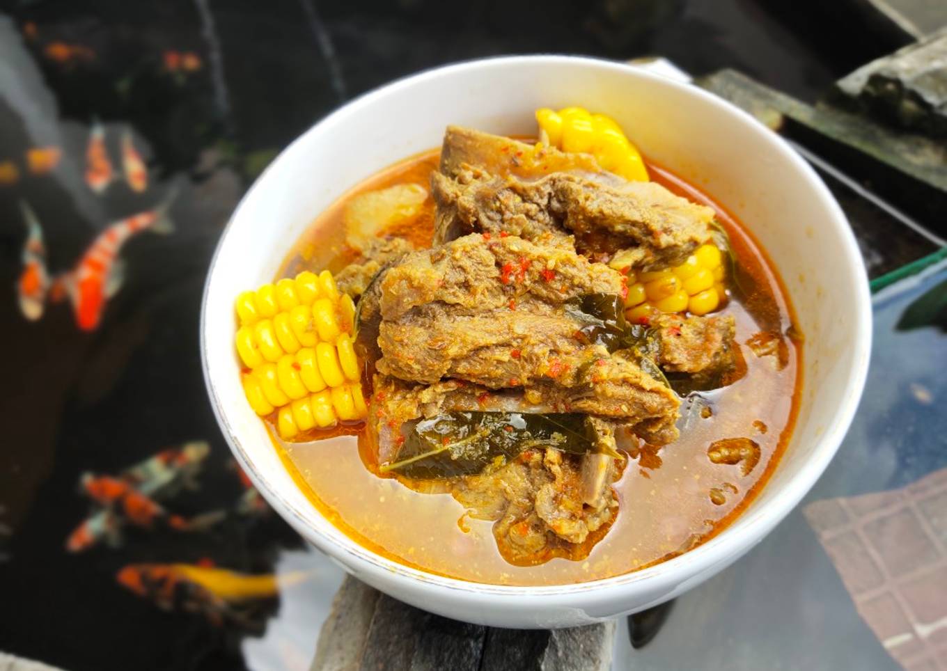Lempah cukut / iga khas bangka