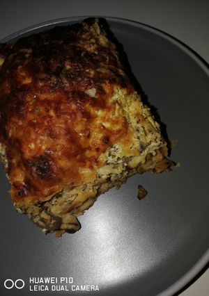 Húsos rakott palacsinta recept fotója