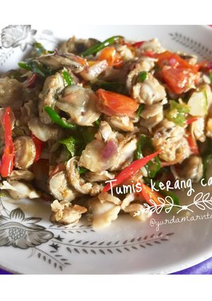 Foto resep Tumis kerang cabe ijo