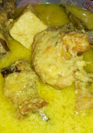 Foto resep Opor Ayam Tahu