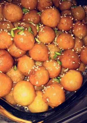 صورة لوصفة لقيمات