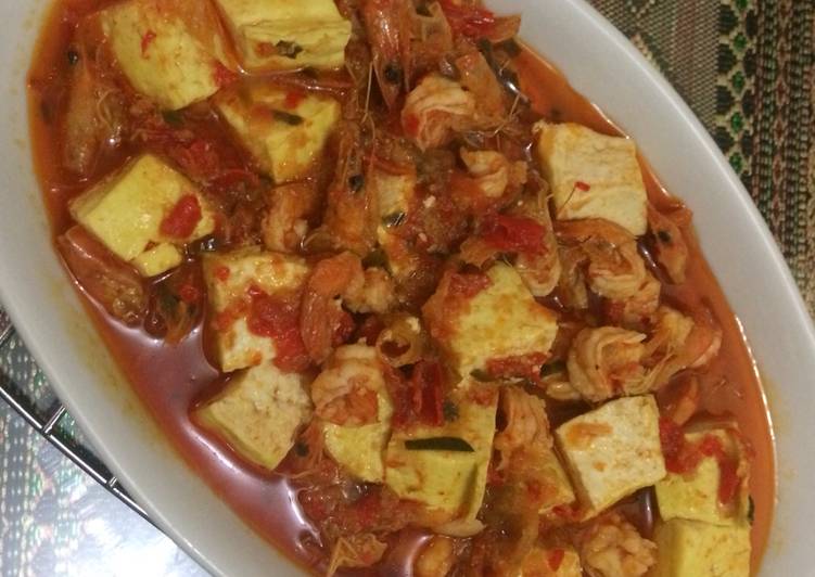 Resep Udang Tahu Bumbu Pedas yang Enak