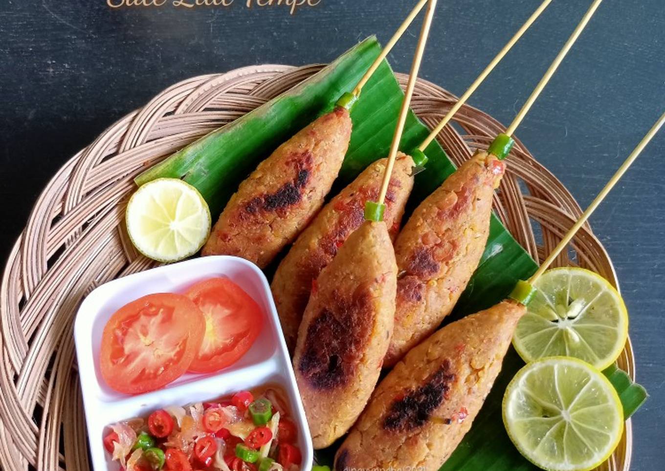 Sate Lilit Tempe