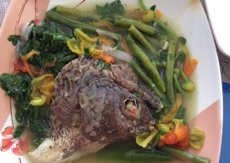 Steps to Prepare Speedy Dinengdeng with fried fish