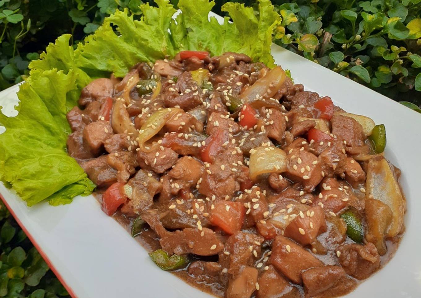 Ayam yakiniku ala hokben