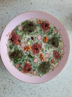 عکسی از دستور آب دوغ خیار😋