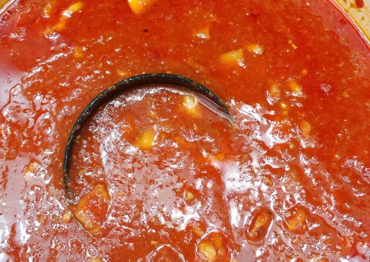 Simple Way to Make Super Quick Homemade Amatriciana (Tomato Sauce)