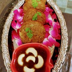 Kuttu kachori A picture of Kuttu kachori.