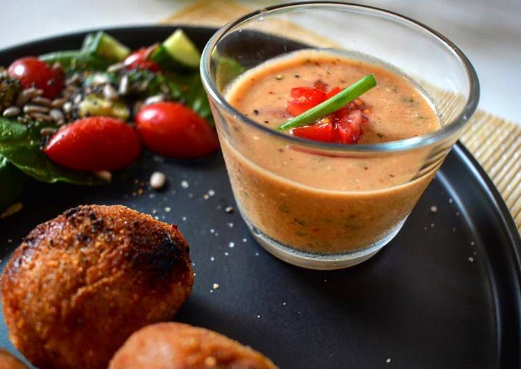 Gaspacho tomate/pesto đ