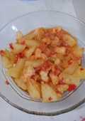 Balado Udang Kentang