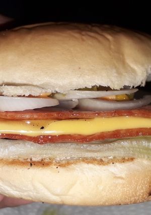 Una foto de Emparedado de jamón