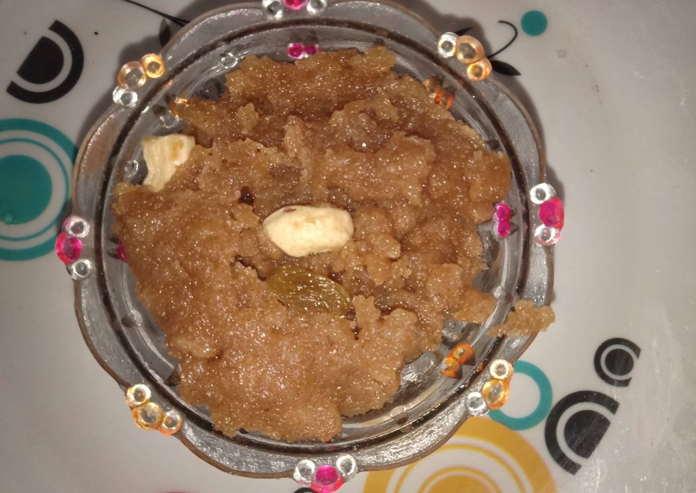 Wheat flour halwa