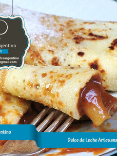 Una foto de Panqueques con Dulce de Leche Rincón Dulce Argentino