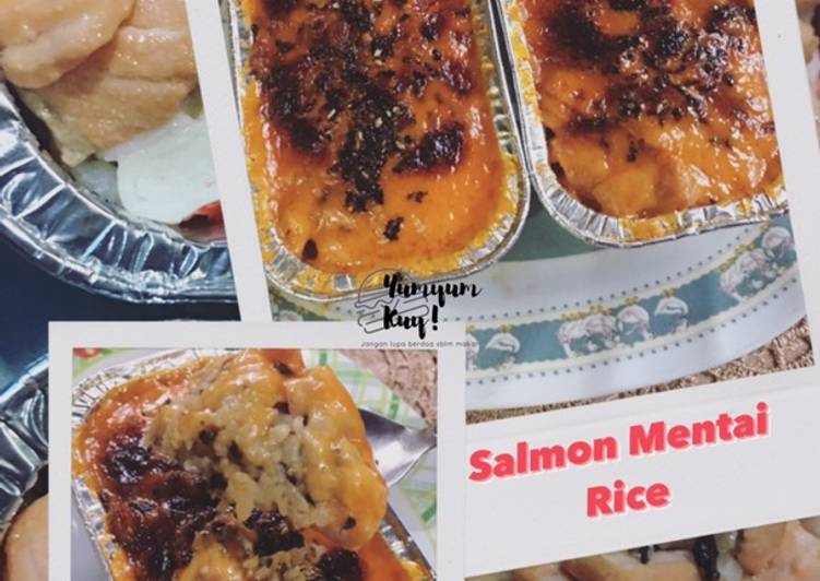 Resep Salmon Mentai Rice 🍚 yang Lezat Sekali