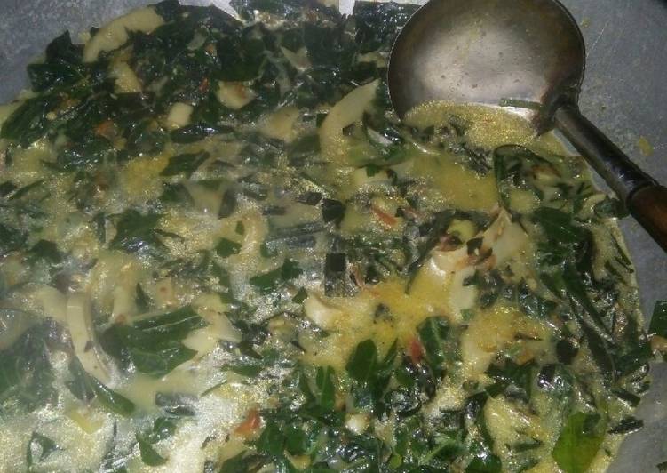 Bahan Lodeh rebung + daun singkong | Cara Bikin Lodeh rebung + daun singkong Yang Menggugah Selera