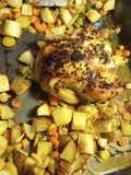 Butter and Garlic Roasted Chicken
