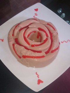 Una foto de Mousse de fruta reina