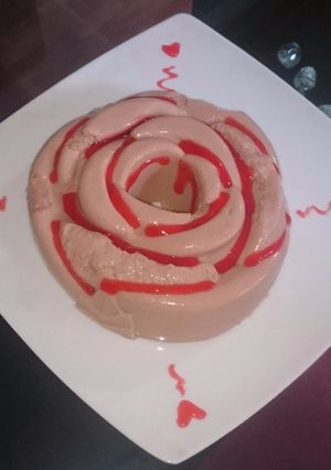 Una foto de Mousse de fruta reina