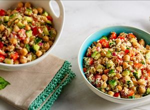 Una foto de Ensalada de Garbanzos a la Vinagreta