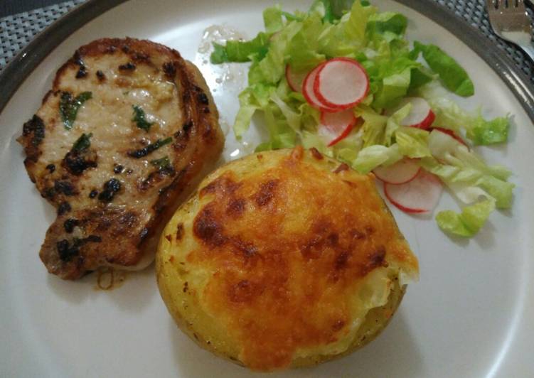 Lombo com batata recheada - Tudogosreceitas