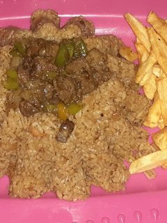 صورة لوصفة رز بالكبده البلدي
