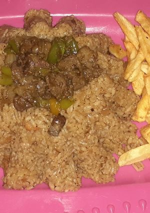 صورة لوصفة رز بالكبده البلدي