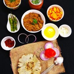 A picture of Baingan Ka Bharta.
