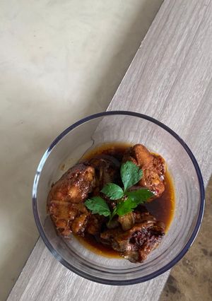 Gambar Ayam Kicap Pedas Microwave