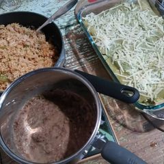 A picture of Mom's Mexican Rice.