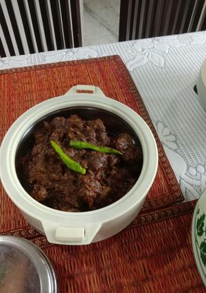 বেরেস্তা মাটন (birista mutton recipe in Bengali) রেসিপির প্রধান ছবি
