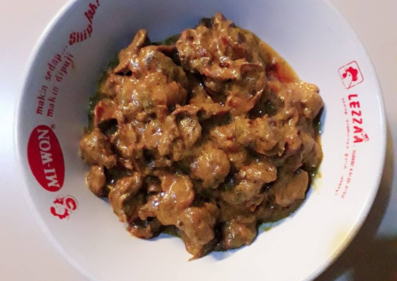 Rendang Kerang Dara