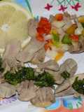 Lenguitas de cordero con provenzal y criolla