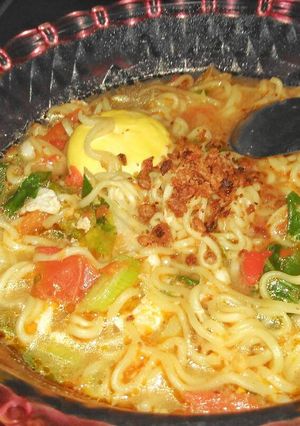 Foto resep Mie tek tek nyemek ala rumahan