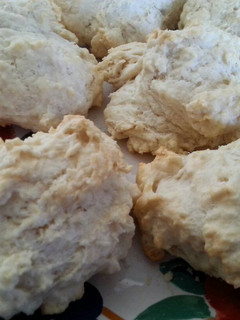 A picture of Drop Biscuits.