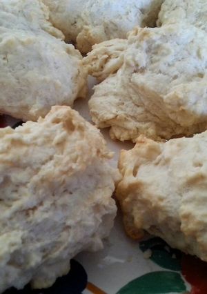 A picture of Drop Biscuits.