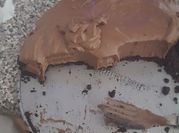 A picture of no bake brownies